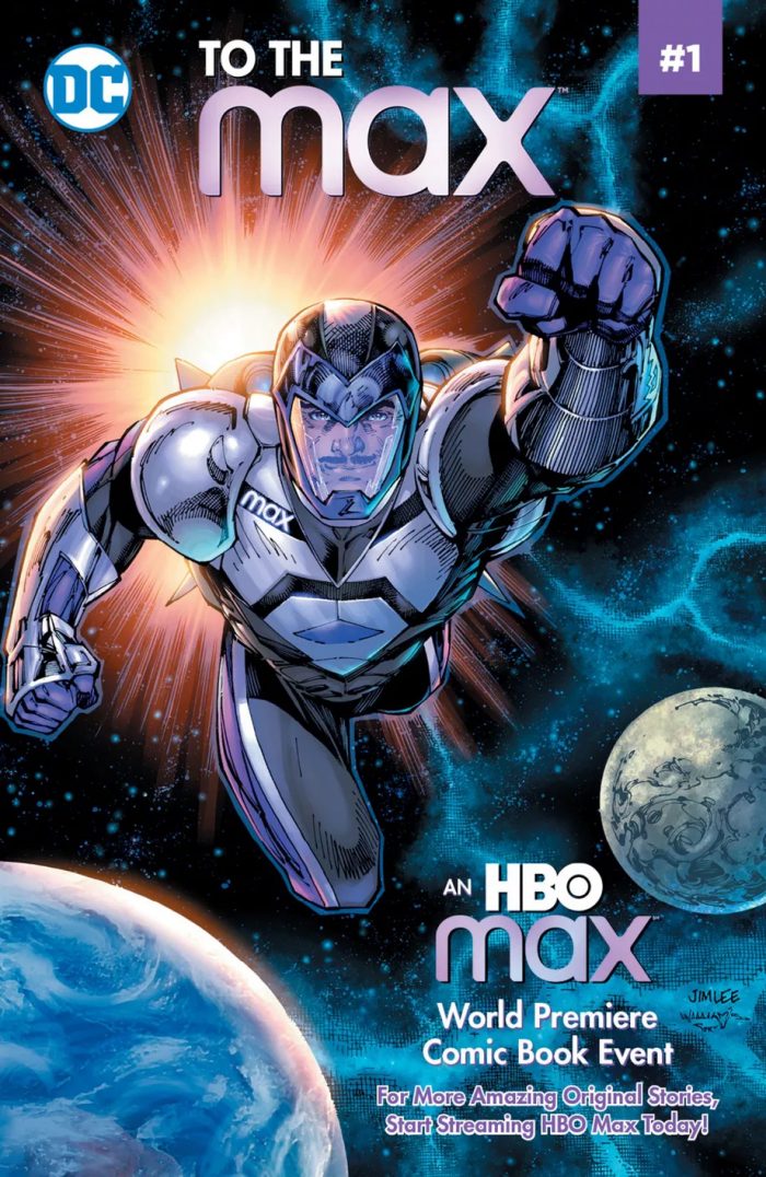 HBO Max Comic Book Cover