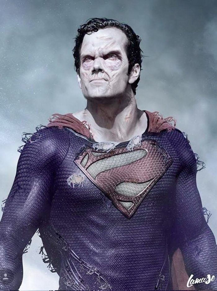 Fanmade Henry Cavill as Bizarro