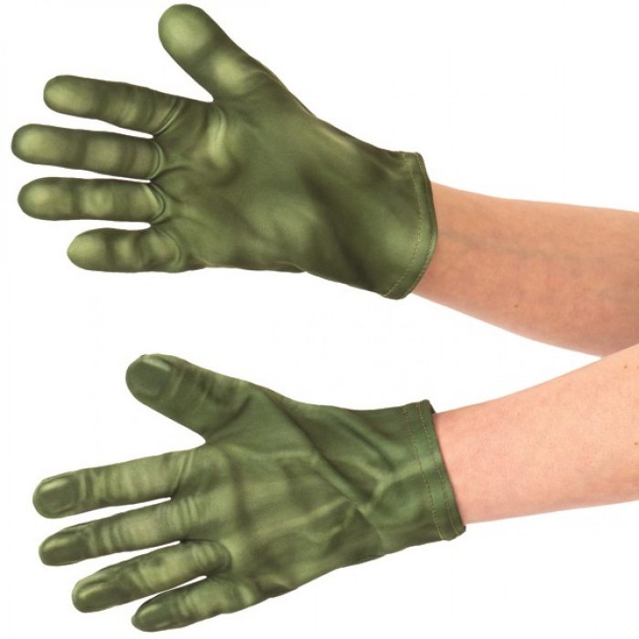 Hulk Kid Costume Gloves