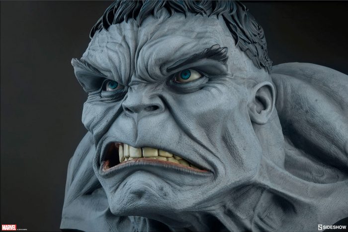 Gray Hulk Life-Size Bust