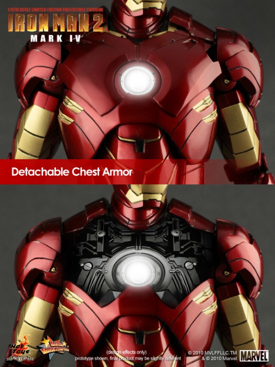 Iron Man 2 1/6th Scale Mark IV Limited Edition Collectible Figure