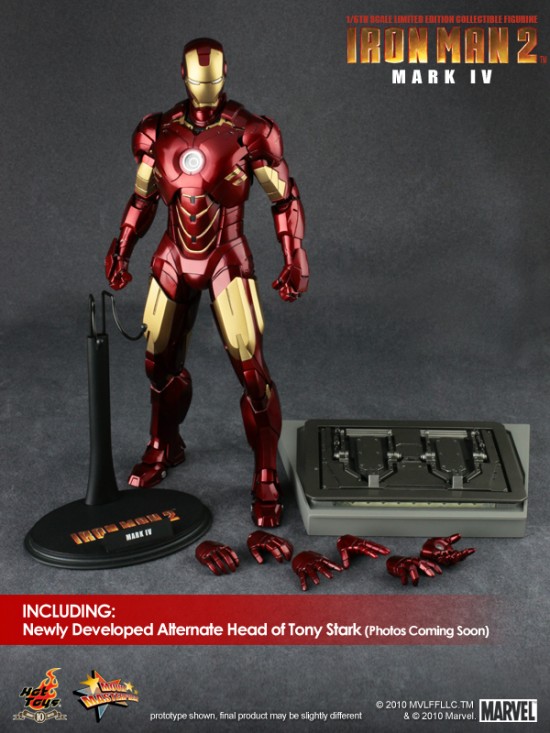 Iron Man 2 1/6th Scale Mark IV Limited Edition Collectible Figure