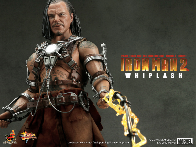 hot toys iron man 2 whiplash