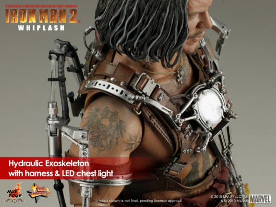 Hot Toys Iron Man 2: 1/6th scale Whiplash Limited Edition Collectible Figurine