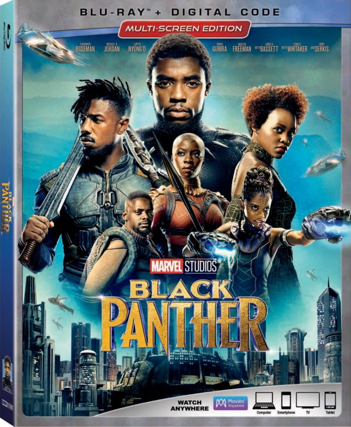 Black Panther Blu-ray cover