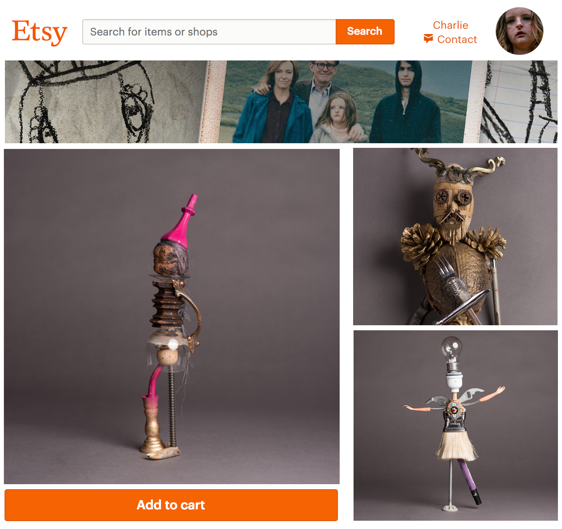 Hereditary Etsy Page