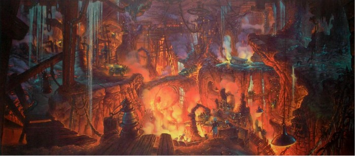 Indiana Jones Adventure concept art