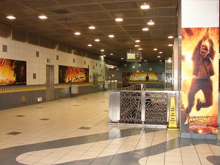 Indiana Jones in Universal City Metro Station