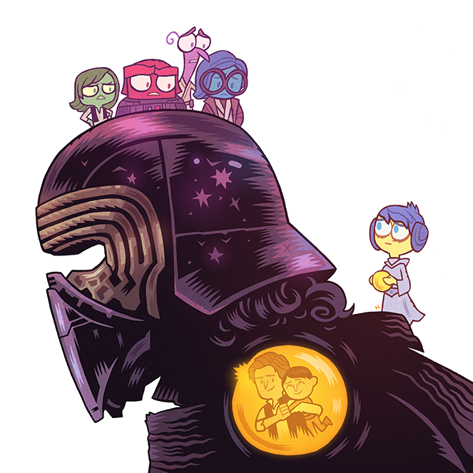 inside out kylo ren