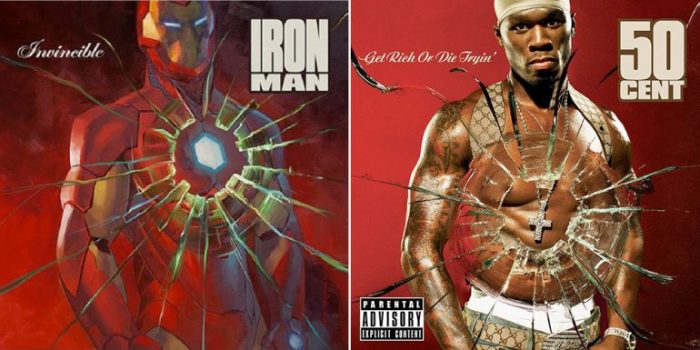 Iron Man Album Cover - 50 Cent