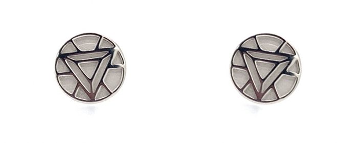 Iron Man Arc Reactor Earrings