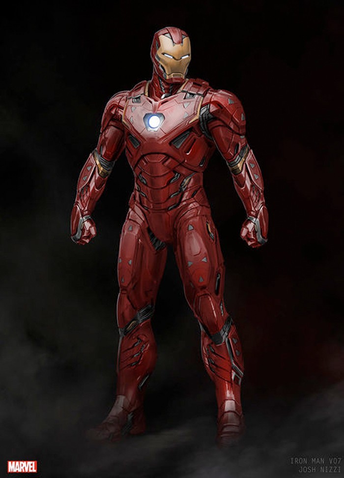 Iron Man Suit Concept Art