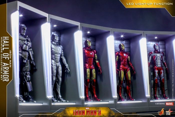 Miniature Iron Man Hall of Armor