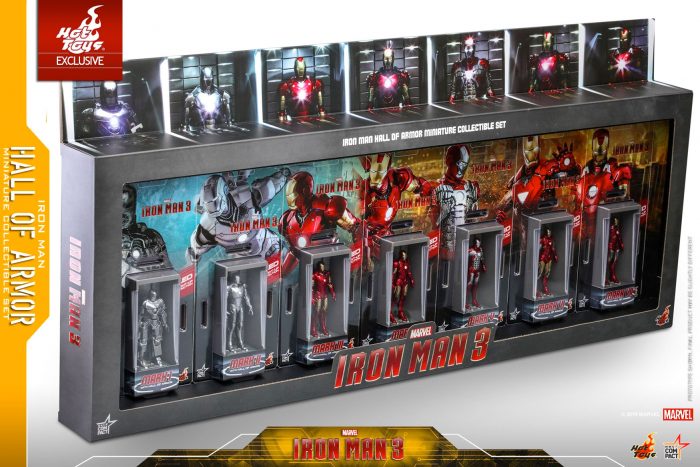 Miniature Iron Man Hall of Armor