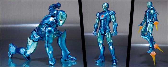 Iron Man Mark 3 - Blue Stealth SH Figuarts