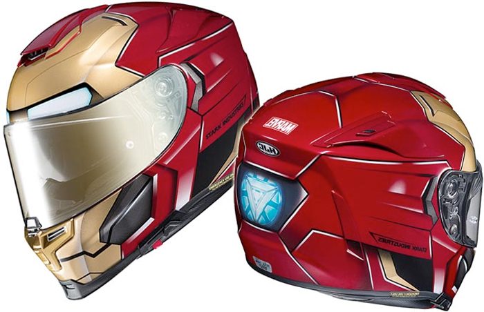 Iron Man Motorcycle Helmet