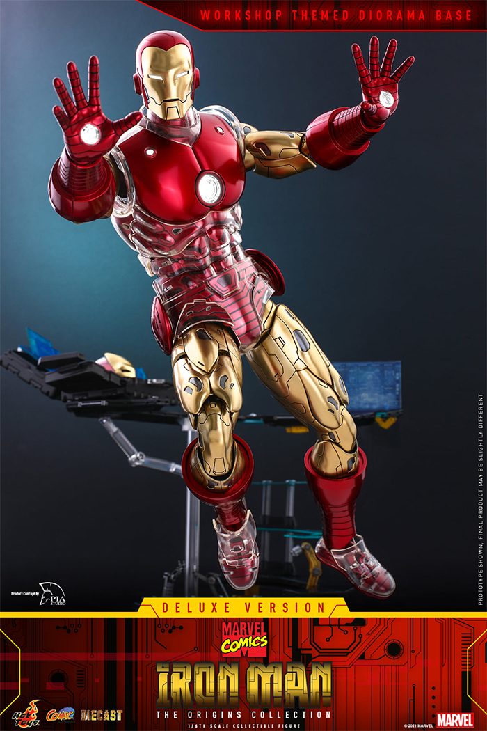 Iron Man Origins Collection Hot Toys Figure