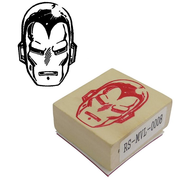 Iron Man Rubber Stamp