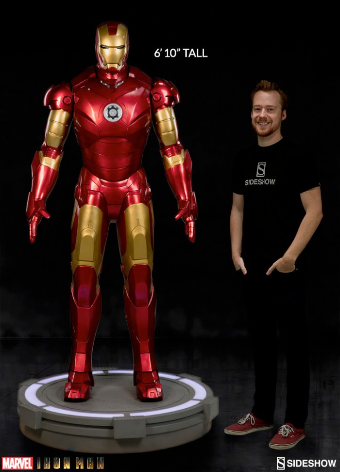 Iron Man - Sideshow Collectibles - Mark 3 Life-Size Statue