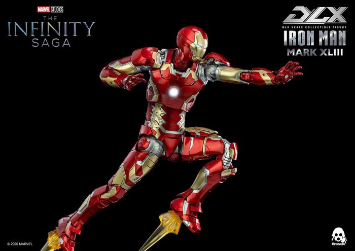 ThreeZero Iron Man Figure - Avengers: Age of Ultron