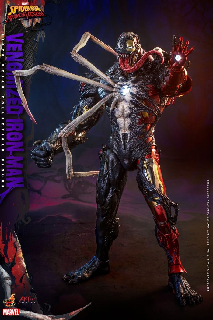 Venomized Iron Man Hot Toys Figure