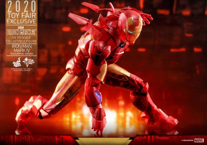 Hot Toys - Iron Man 2 Mark 4 Holographic Figure