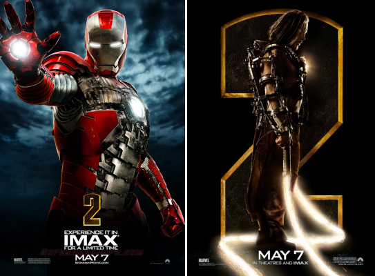 iron man 2 imax posters