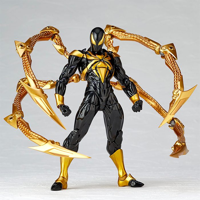 Amazing Yamaguchi Revoltech Iron Spider Figure