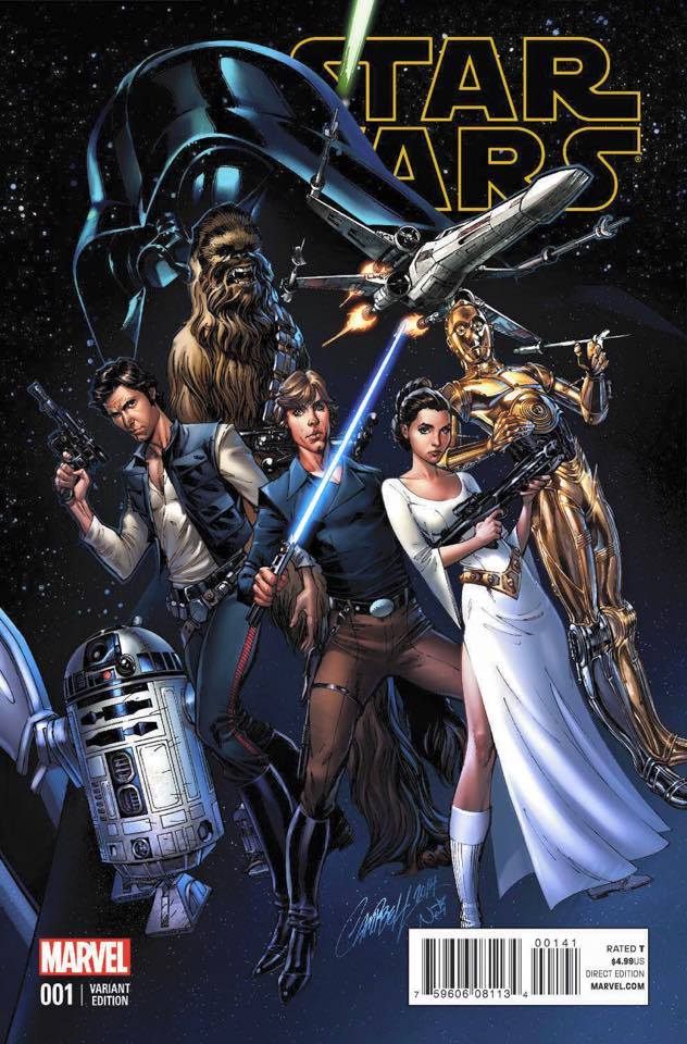 j scott campbell star wars cover