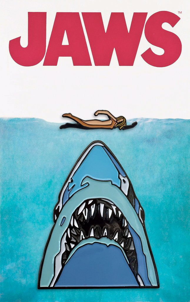 Jaws Mondo Pins