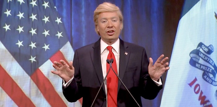 Jimmy Fallon as Donald Trump