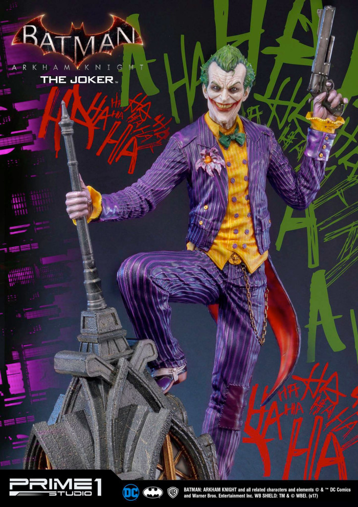 Batman Arkham Asylum The Joker Statue