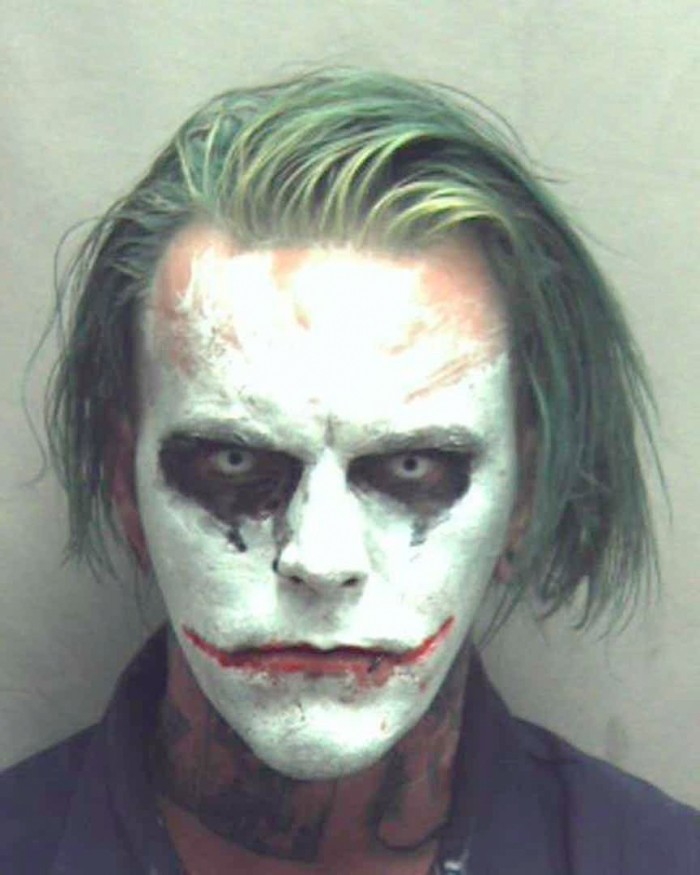 The Joker Mugshot