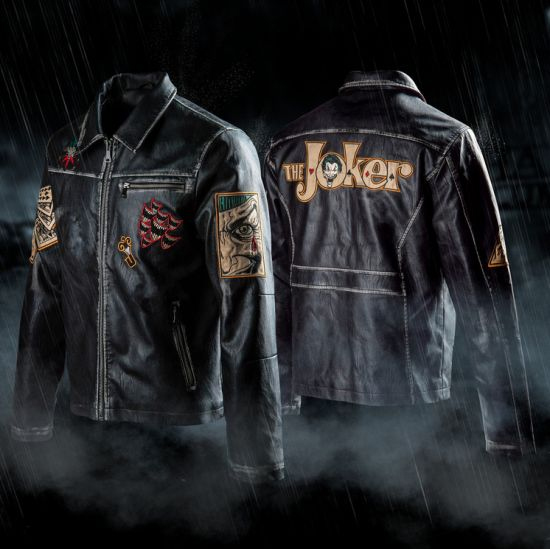 Joker Faux Leather Jacket