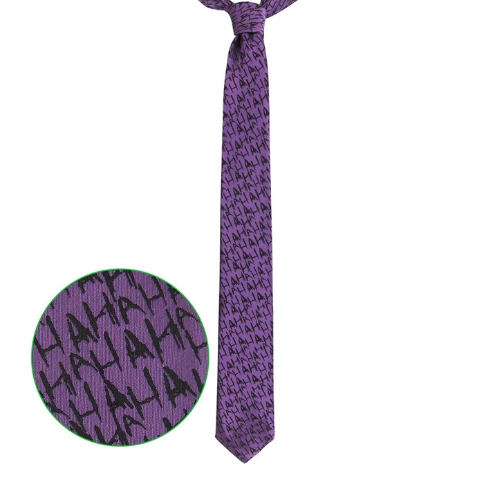 The Joker Microprint Tie