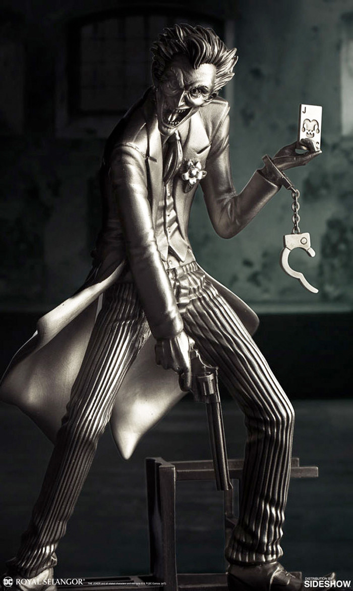 The Joker - Pewter Statue