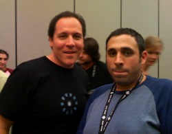 Jon Favreau and Peter Sciretta