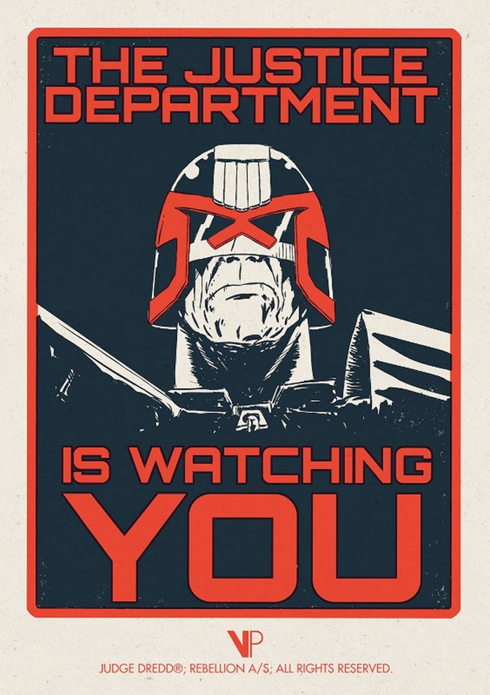 Judge Dredd Print - Matt Ferguson