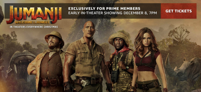 Amazon Prime Jumanji: Welcome to the Jungle Early Screening