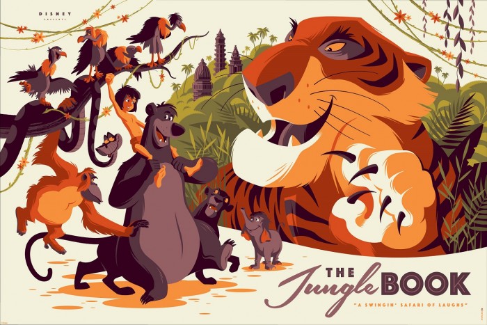 Tom Whalen The Jungle Book Print