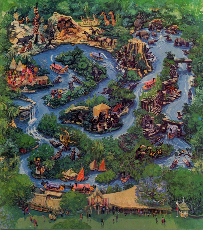 jungle cruise map