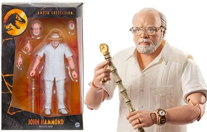 Jurassic Park Amber Collection Action Figures