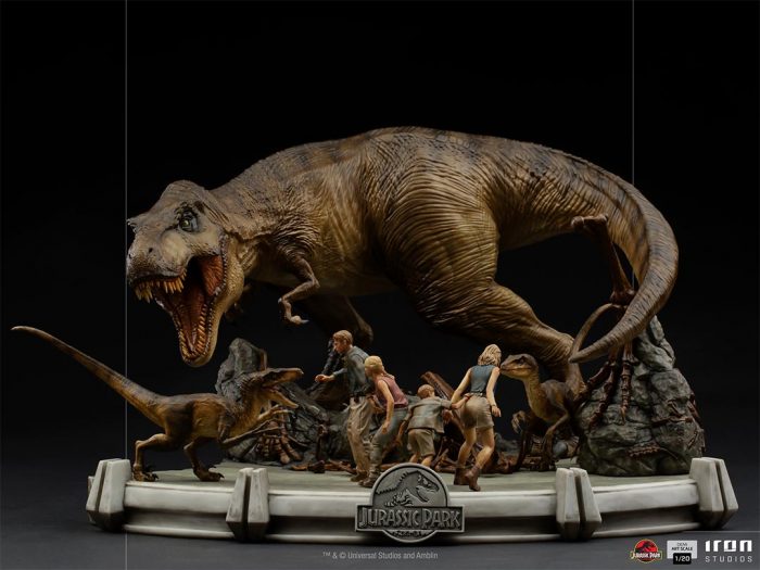 Jurassic Park Final Scene Statue