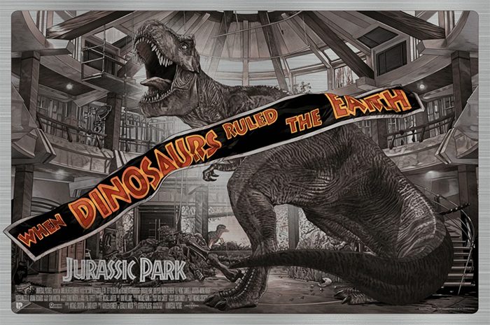 Jurassic Park Poster by Juan Carlos Ruiz Burgos