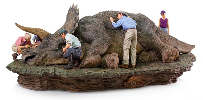 Jurassic Park Statues - Triceratops