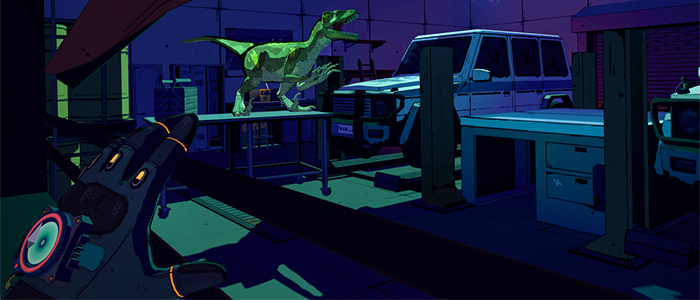 jurassic park blue vr