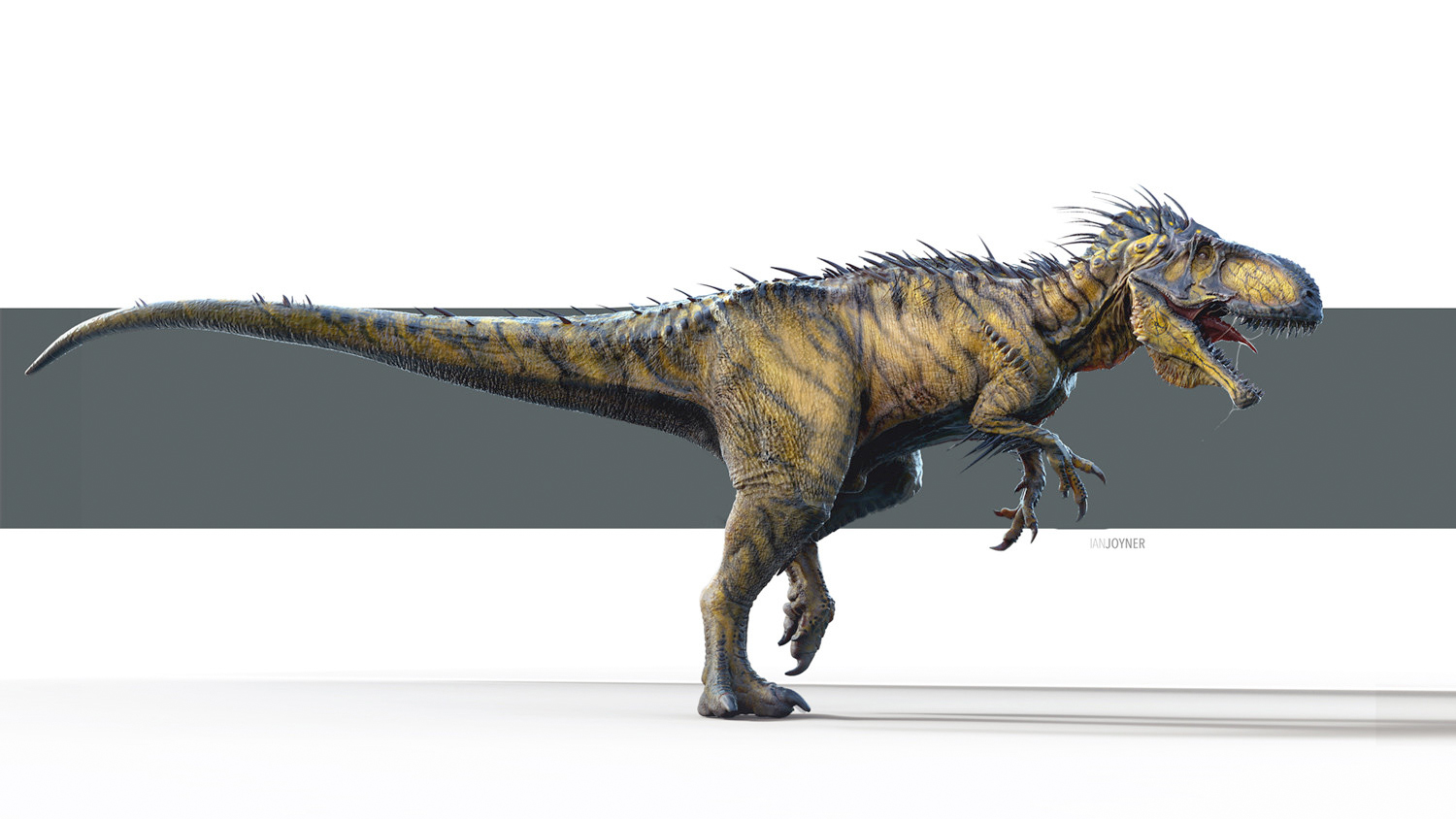 Here's the Indominus Rex concept art Ian Joyner posted to. 