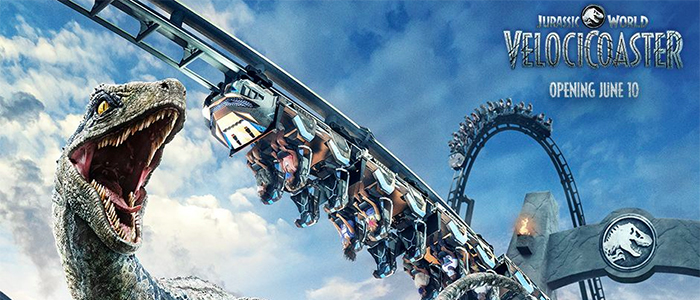 Jurassic World VelociCoaster Trailer Teases Universal’s New Roller Coaster, Announces June Opening