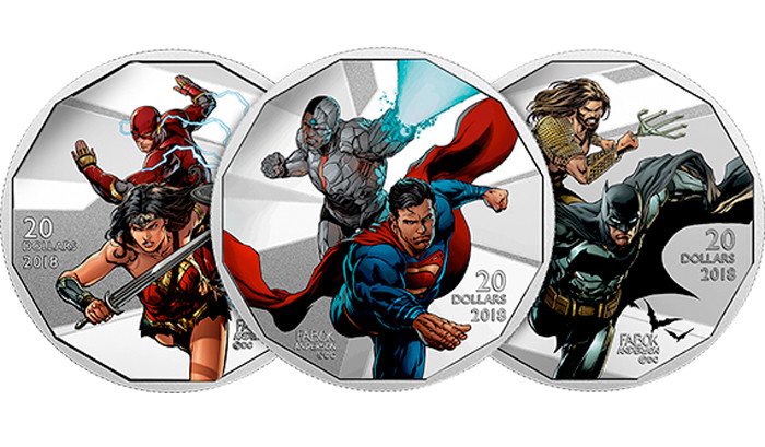 Justice League Coins