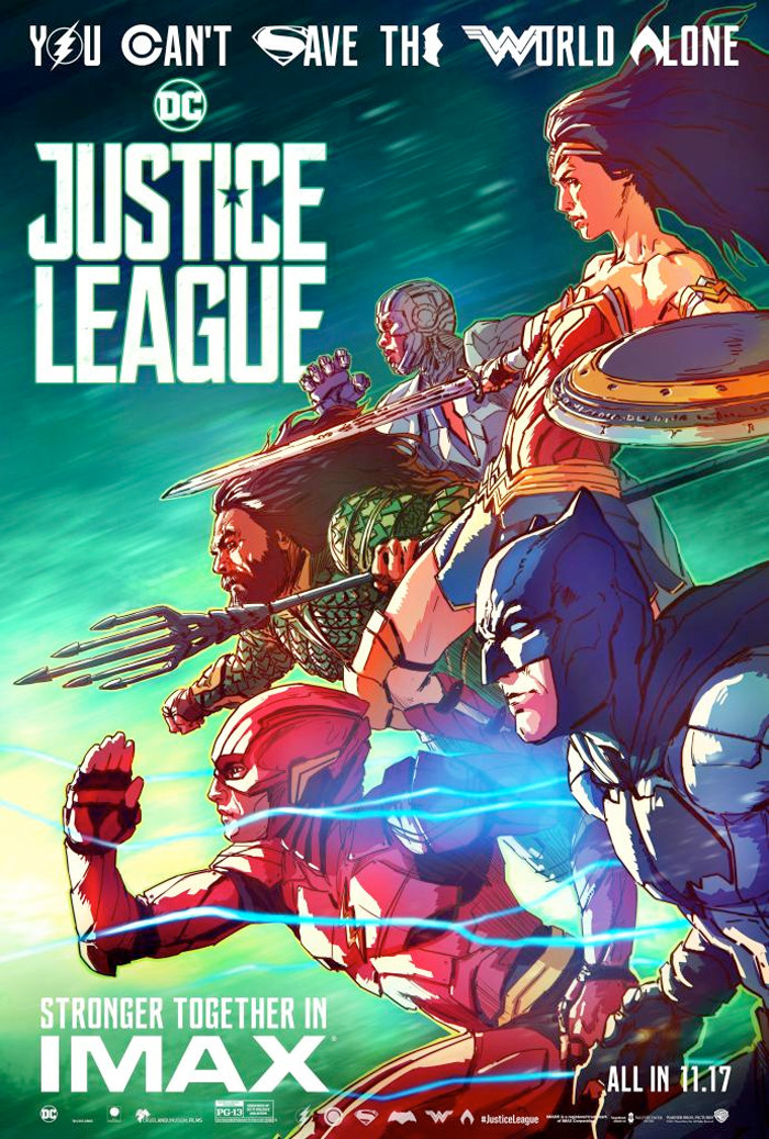 Justice League IMAX Poster